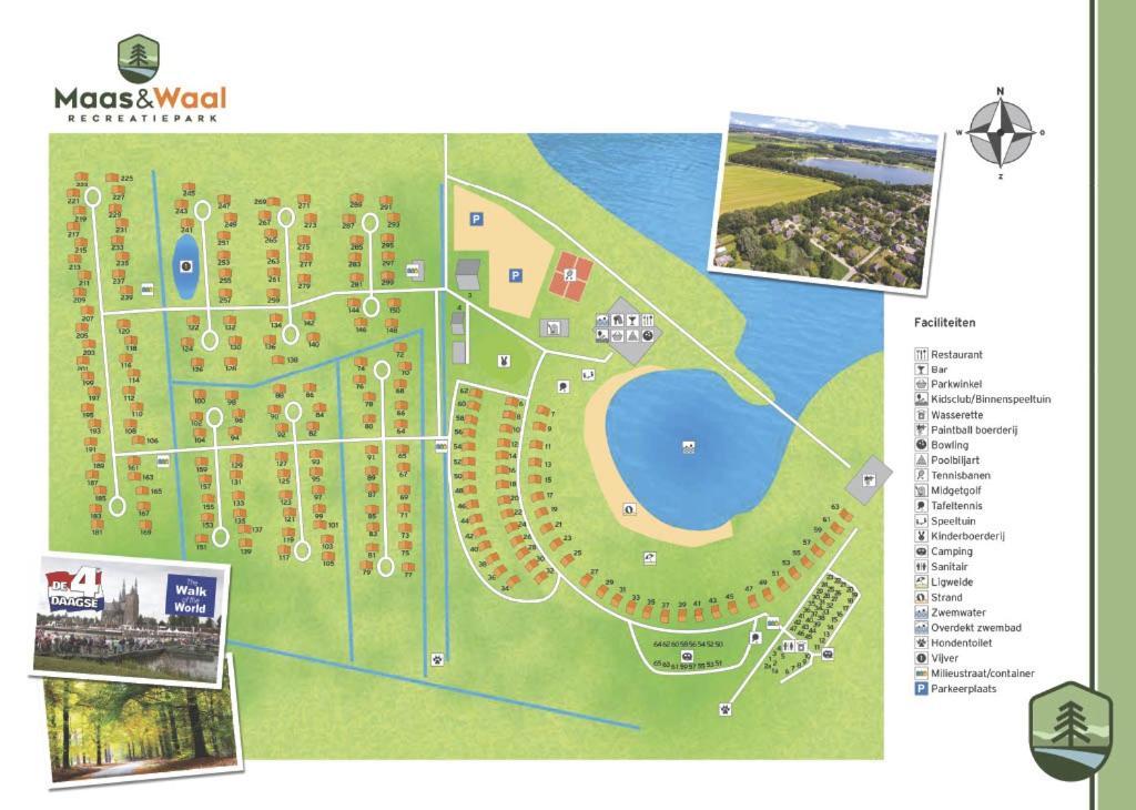 Villa Recreatiewoning Maas En Waal 92 à Ewijk Extérieur photo